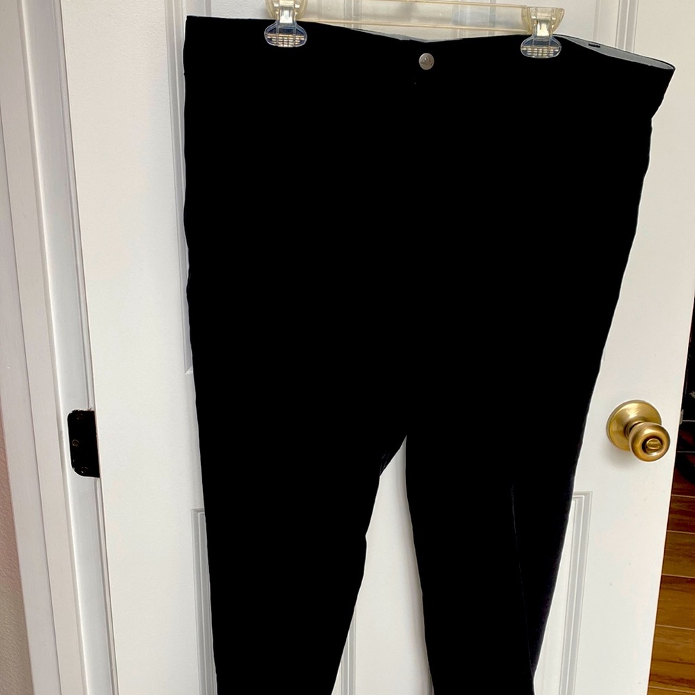 Adidas men’s black golf slacks